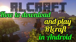 how to download rlcraft on mac